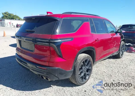 2024 Chevrolet Traverse Awd Rs from USA, damaged, VIN 1GNEVLKSXRJ231283